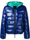 Duvetica Puffer Jacket In Blue