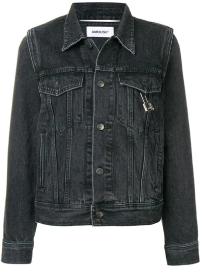 Ambush Nobo Denim Jacket In Black