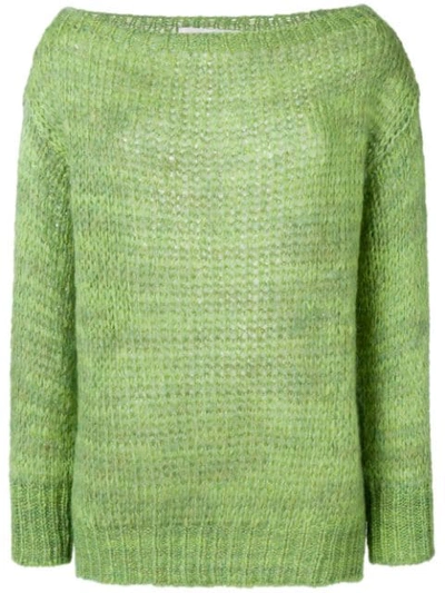 Chiara Bertani Loose-knit Sweater - Green