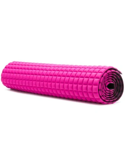 No Ka'oi Logo Yoga Mat In Pink
