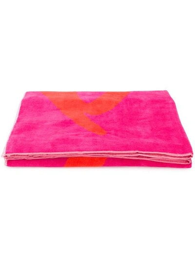 Kenzo Logo Towel - Pink