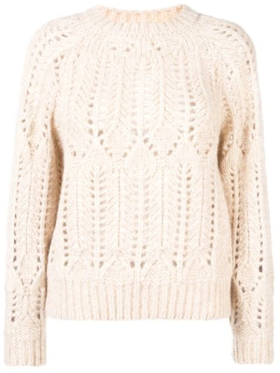 Vanessa Bruno Open Knit Sweater - Neutrals