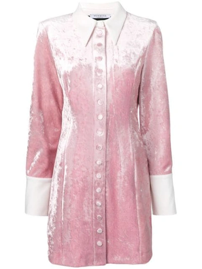 Vivetta Mini Shirt Dress - Pink