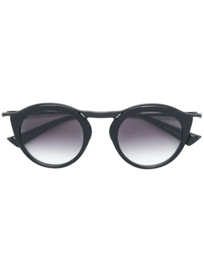 Christian Roth Round Frame Sunglasses In Black