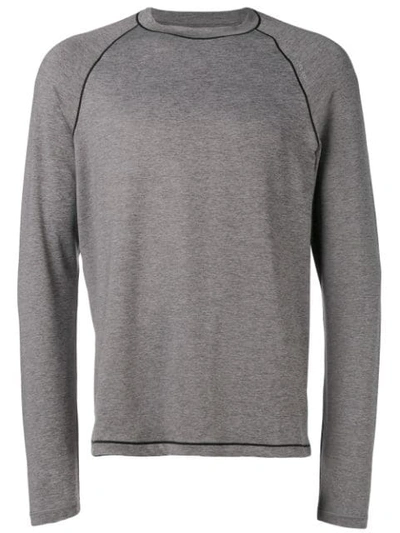 Michael Kors Logo Sports Sweatshirt In Grey