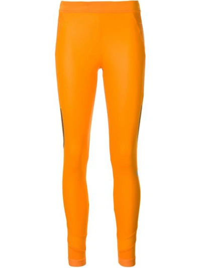 Adidas By Stella Mccartney Run Long Legging In Orange