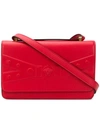 Versace Logo Shoulder Bag - Red