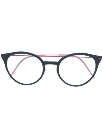 Lindberg Cat Eye Glasses In Pink