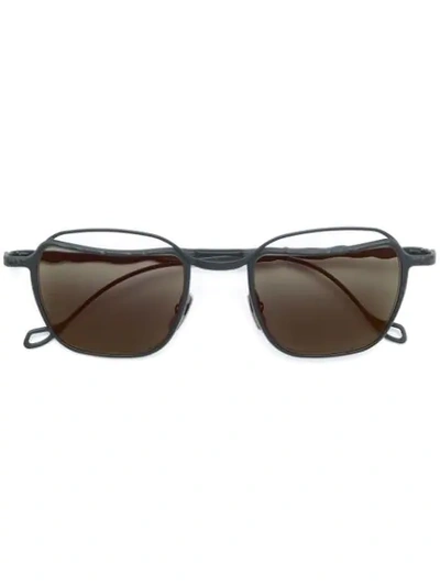 Kuboraum Square Tinted Sunglasses In Black