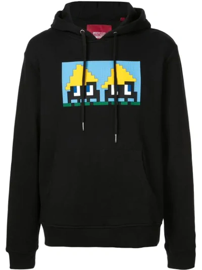 Mostly Heard Rarely Seen 8-bit Yellow Hats Hoodie In Black
