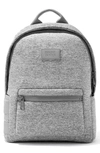 Dagne Dover 365 Dakota Medium Neoprene Backpack In Heather Grey