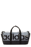 Adidas Originals Originals Santiago Duffel Bag - Grey In Heather Grey/ Black