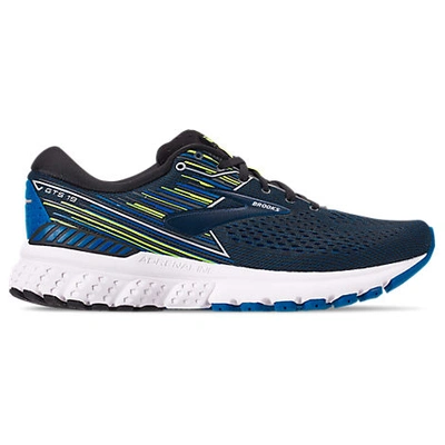 Brooks Men's Adrenaline Gts 19 Running Shoes, Blue - Size 11.5 In Blue