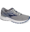 Brooks Adrenaline Gts 19 Running Shoe In Grey/ Blue/ Ebony