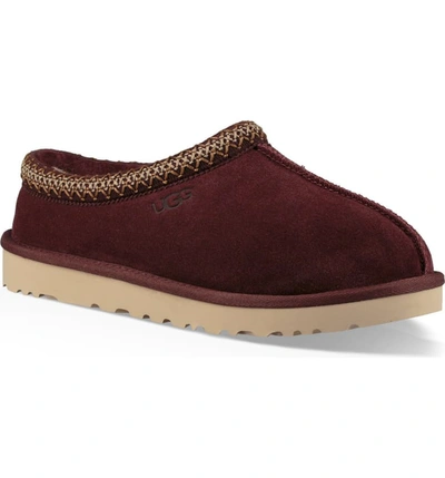 Ugg Tasman Slipper In Burgundy