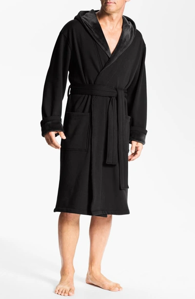 Ugg Men's Brunswick Robe In Black