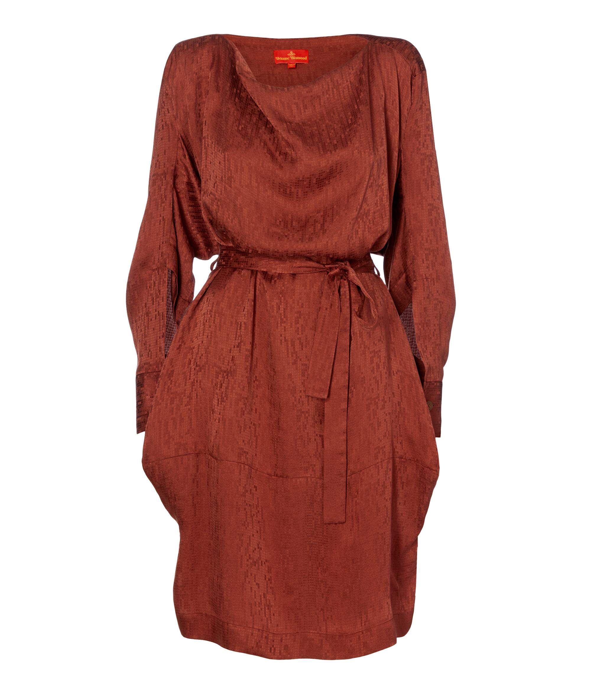Vivienne Westwood Rust Box Dress | ModeSens