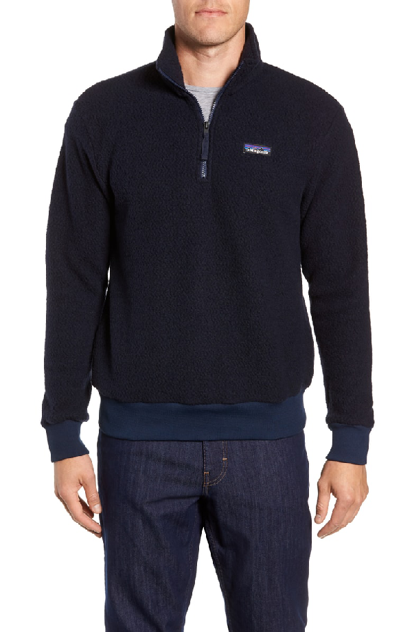 patagonia mens woolyester fleece pullover