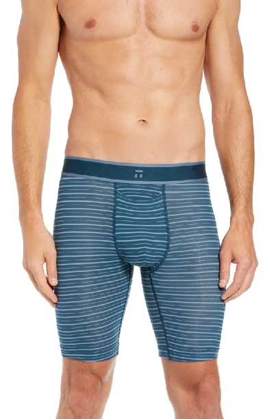 Tommy John Air Boxer Briefs In Reflecting Pond/ Blue Mirage