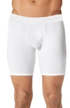 Tommy John Cool Cotton Boxer Briefs In White