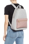 Herschel Supply Co Novel Canvas Duffel Bag - Grey In Light Grey/ Ash Rose/ Black