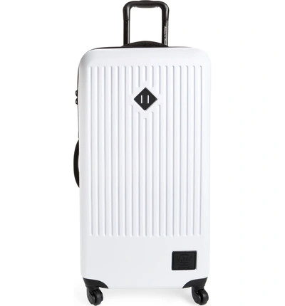 Herschel Supply Co Trade 34-inch Large Wheeled Packing Case - White