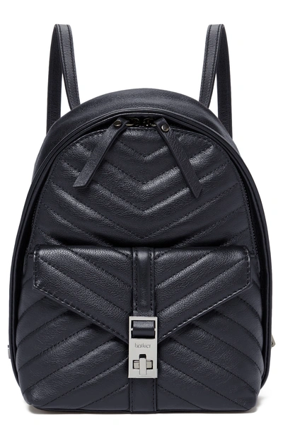 Botkier Dakota Quilted Leather Backpack - Blue In Navy