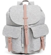 Herschel Supply Co X-small Dawson Backpack - Grey In Light Grey/ Ash Rose/ Black