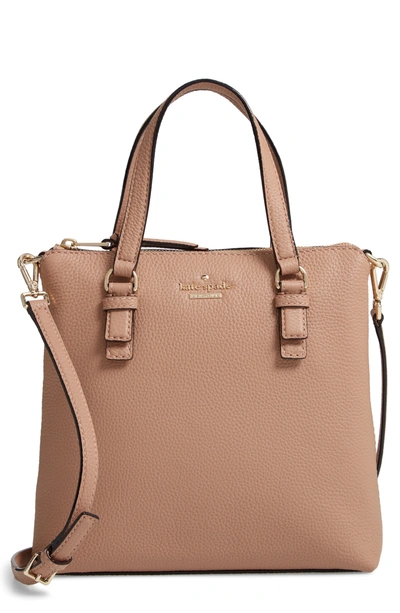 Kate Spade Jackson Street - Hayley Leather Satchel - Brown In Hazel