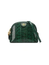 Gucci Small Ophidia Genuine Snakeskin Dome Satchel - Green In Emerald Snakeskin