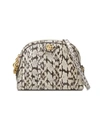 Gucci Ophidia Small Snakeskin Shoulder Bag In White