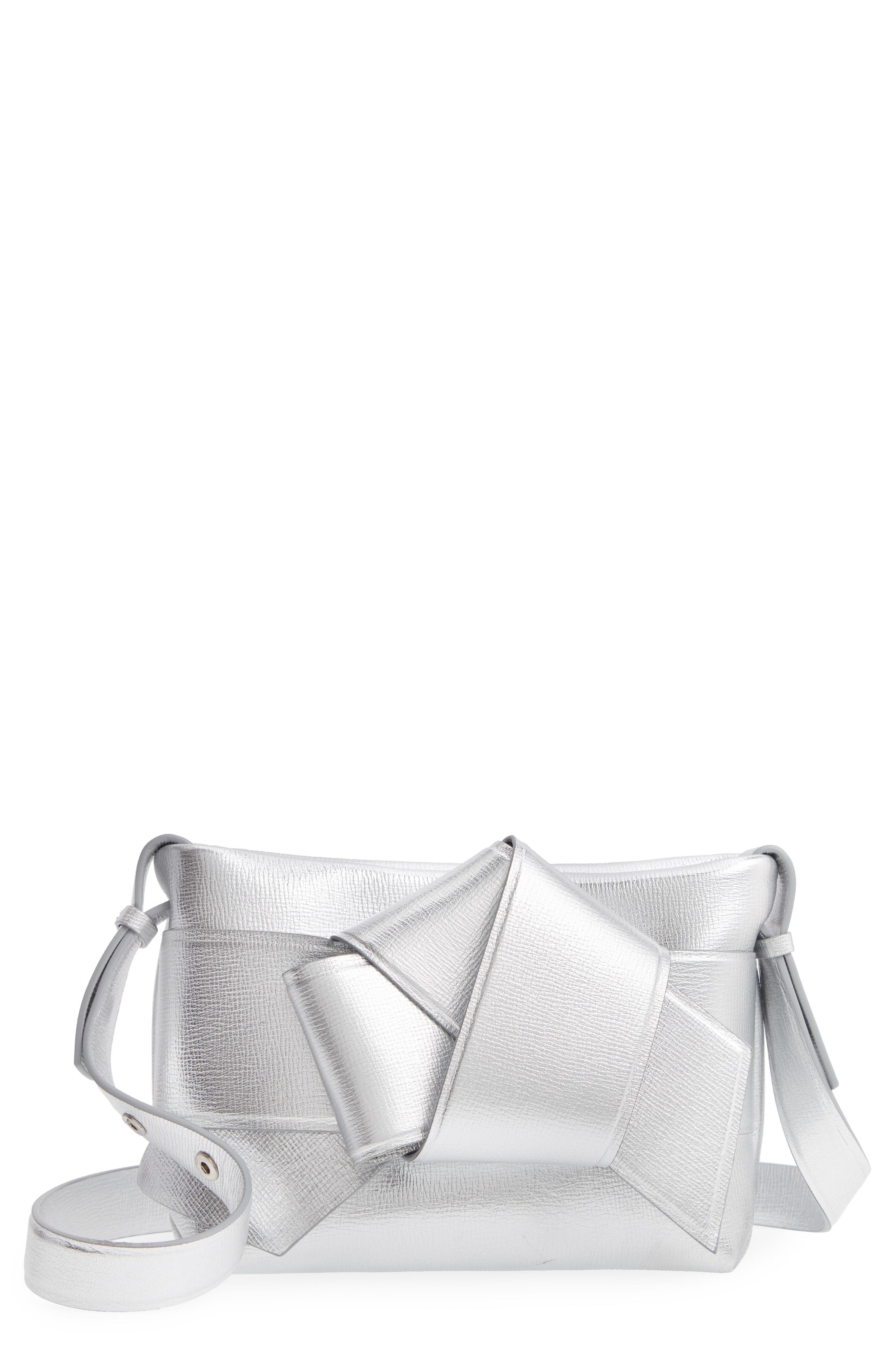 musubi knotted leather shoulder bag