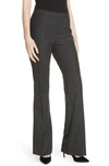 Hugo Boss Tulea Side Zip Wool Suit Trousers In Charcoal Fantasy