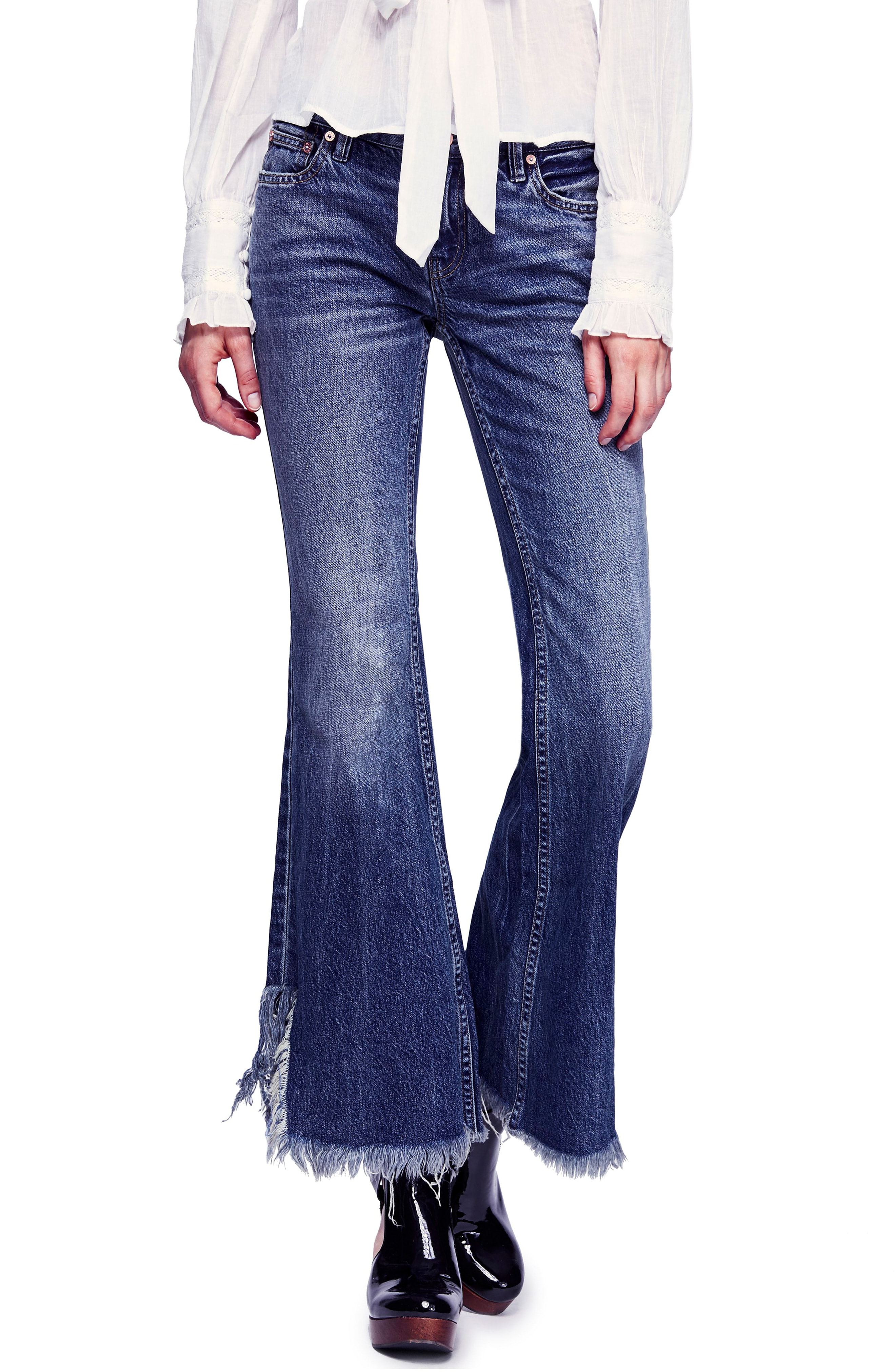 free people vintage flare jeans