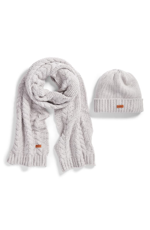 barbour cable knit hat