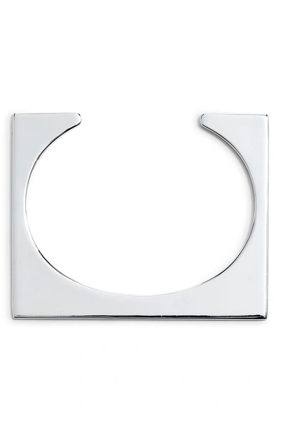 Jenny Bird For The Love Square Cuff In Silver