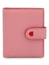 Miu Miu 'madras Love' Portemonnaie In Pink