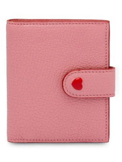 Miu Miu 'madras Love' Portemonnaie In Pink