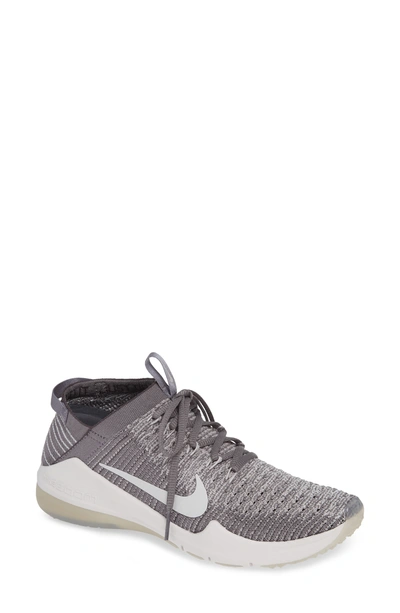 Nike Air Zoom Fearless Flyknit 2 Training Sneaker In Gun Smoke/ Vast Grey/ Grey