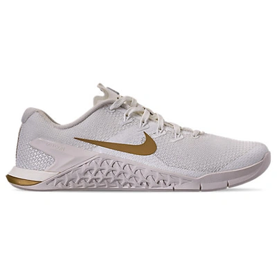 Nike metcon 4 store champagne women's training shoe