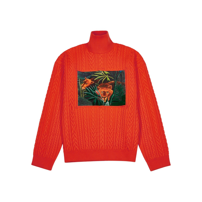orange kenzo jumper