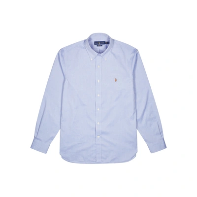 Polo Ralph Lauren Blue Custom Cotton Shirt
