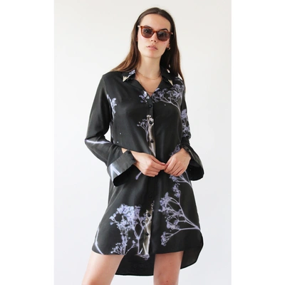Florence Bridge Isobel Shirt Dress - Gypsophila Print In Multi