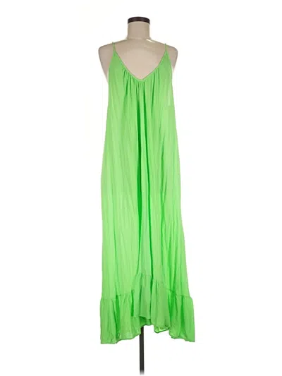 Pre-owned 9seed Casual Dress In Green