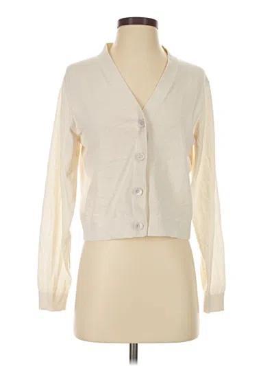 Pre-owned A New Day Cardigan Sweater In Ivory