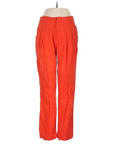 Pre-owned A New Day Linen Pants In Red