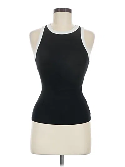 Pre-owned A New Day Tank Top Black Halter Neckline Tops