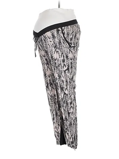 Pre-owned A Pea In The Pod Active Pants In Silver