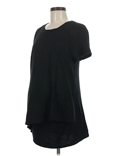 Pre-owned A Pea In The Pod Short Sleeve T-shirt In Black