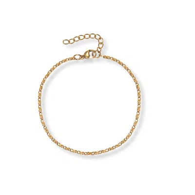 A Weathered Penny Women's Gold Flora Bracelet